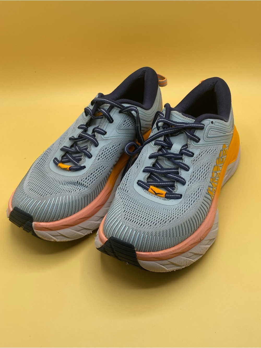Hoka One One Bondi 7 Blue Haze/Black Iris - Picture 4 of 4